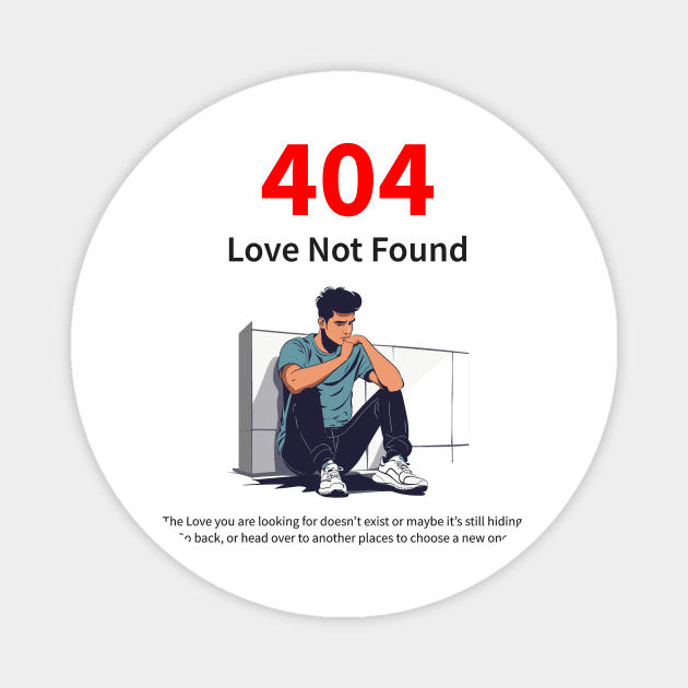 404 Love Magnet by didibayatee